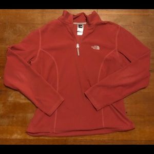 The North Face 1/4 zip.